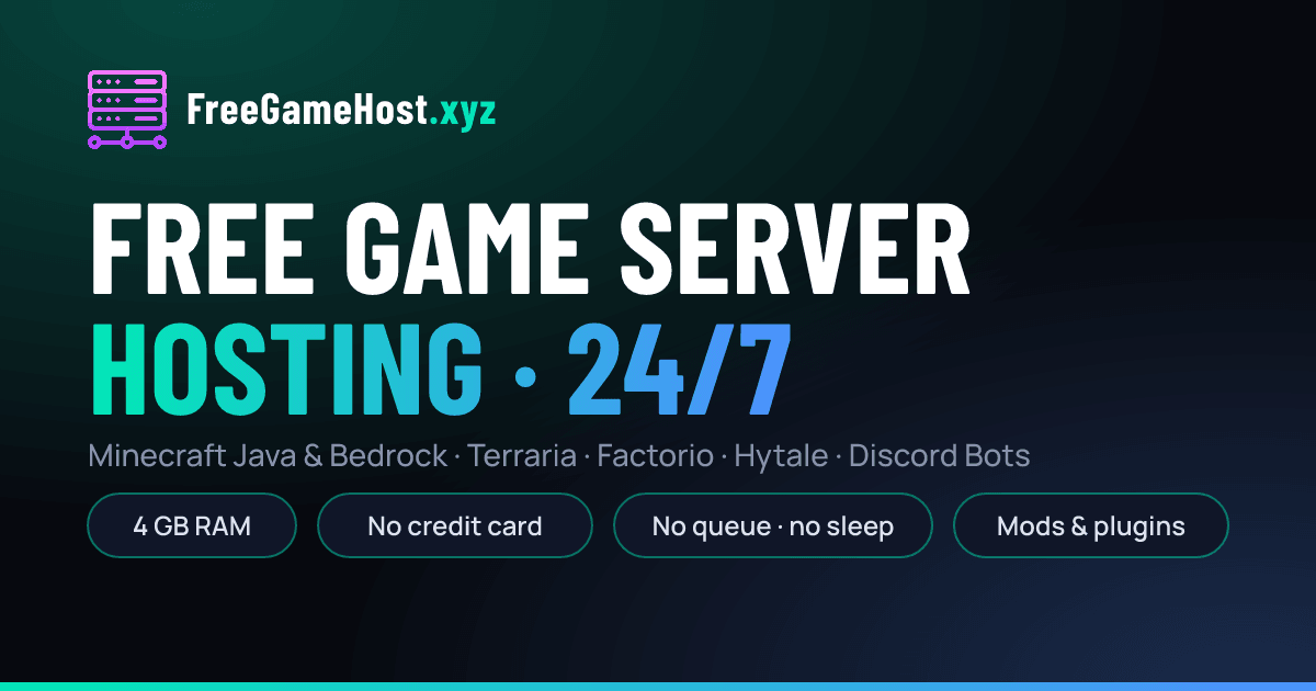 Xyz Notes FreeGameHost vs FalixNodes: Free Minecraft Server Hosting Compared 2026